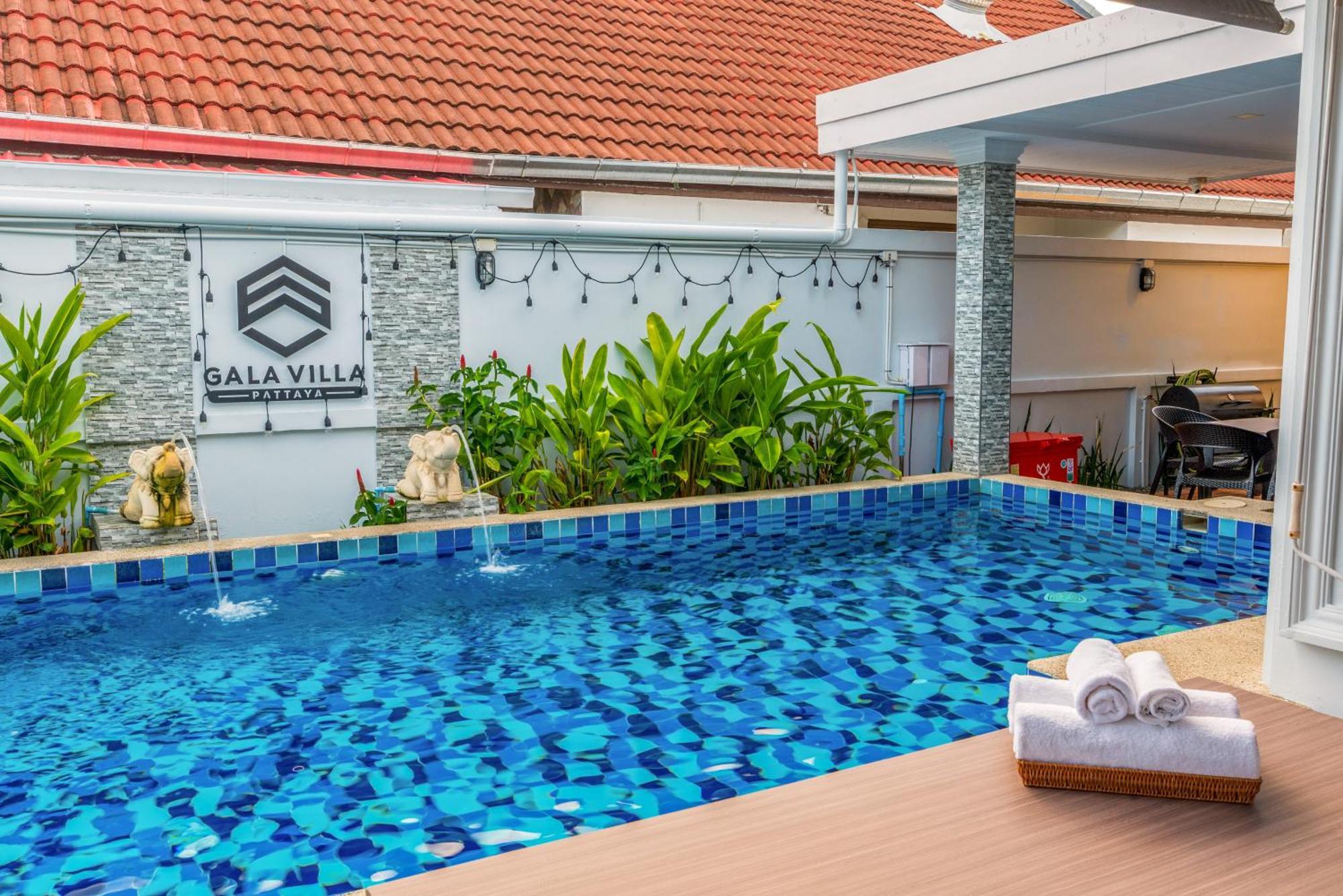 Pattaya Private Villa - Pool,Sauna,Snooker,Bbq Extérieur photo
