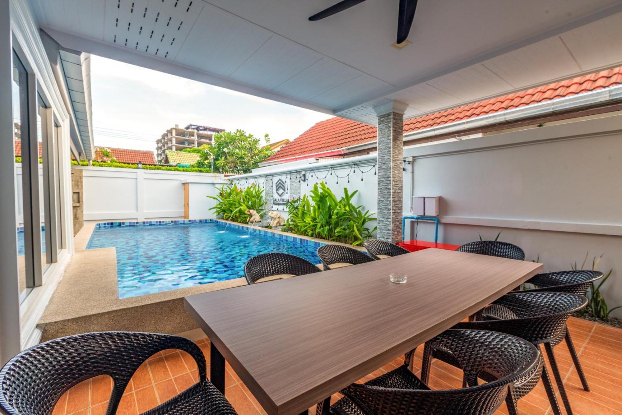 Pattaya Private Villa - Pool,Sauna,Snooker,Bbq Extérieur photo