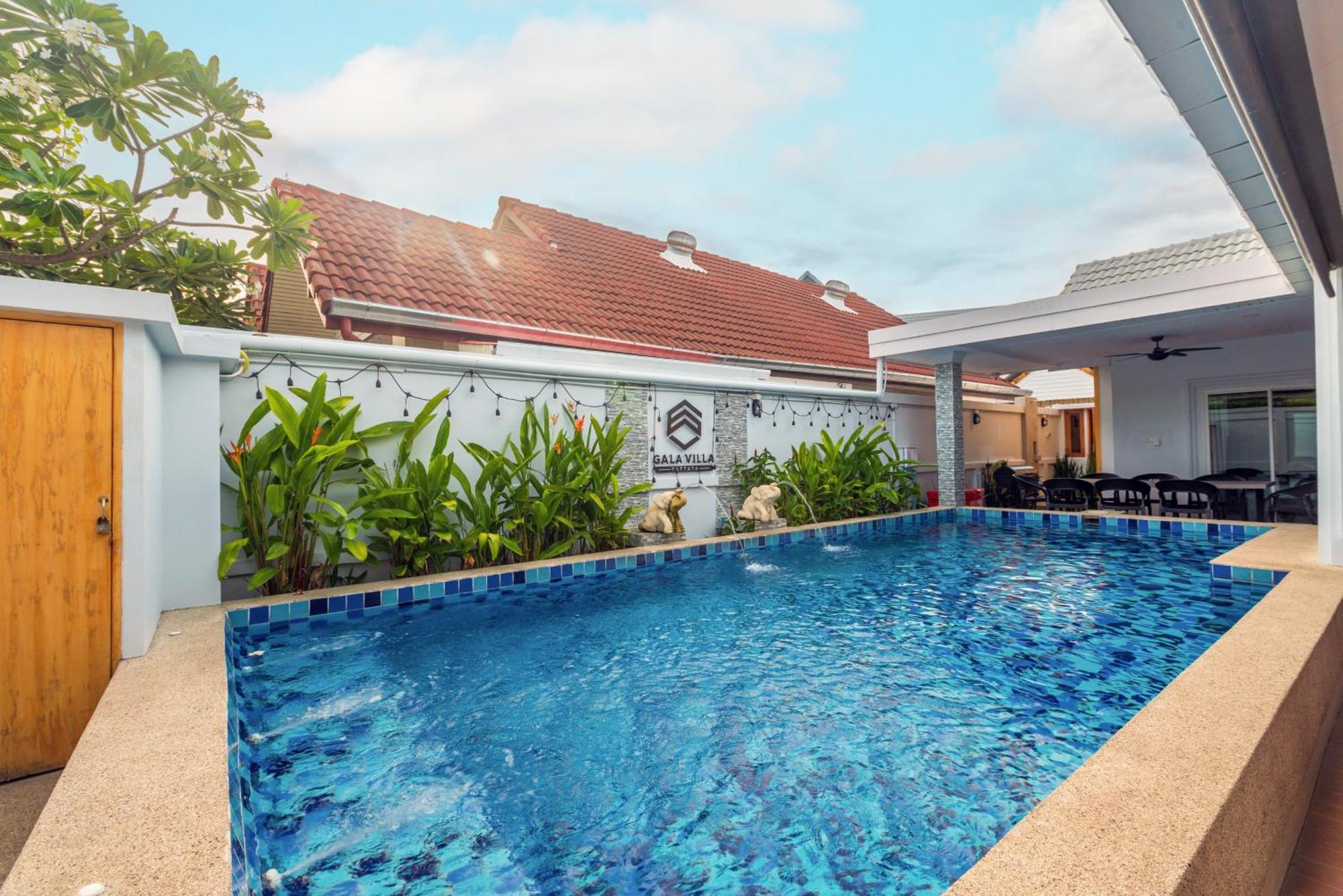 Pattaya Private Villa - Pool,Sauna,Snooker,Bbq Extérieur photo