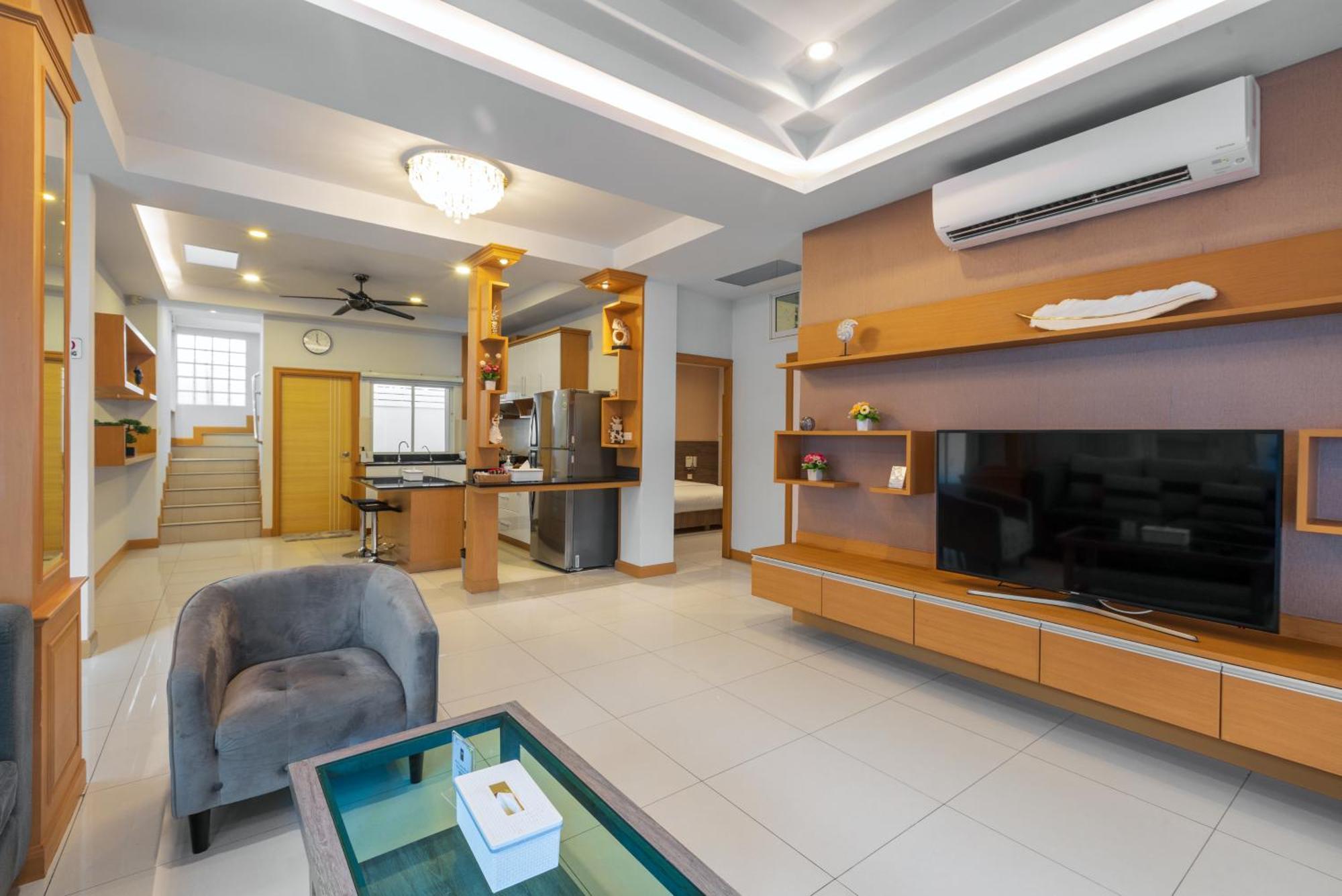 Pattaya Private Villa - Pool,Sauna,Snooker,Bbq Extérieur photo