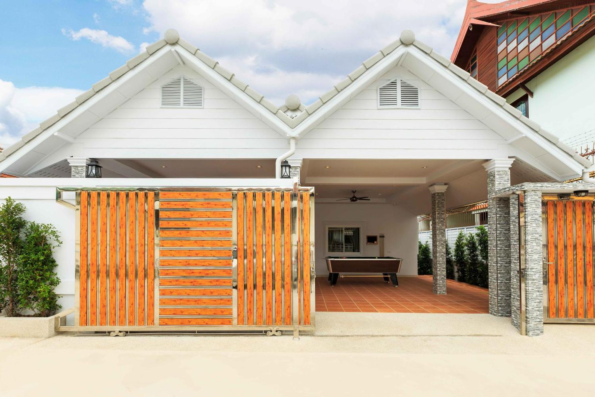 Pattaya Private Villa - Pool,Sauna,Snooker,Bbq Extérieur photo