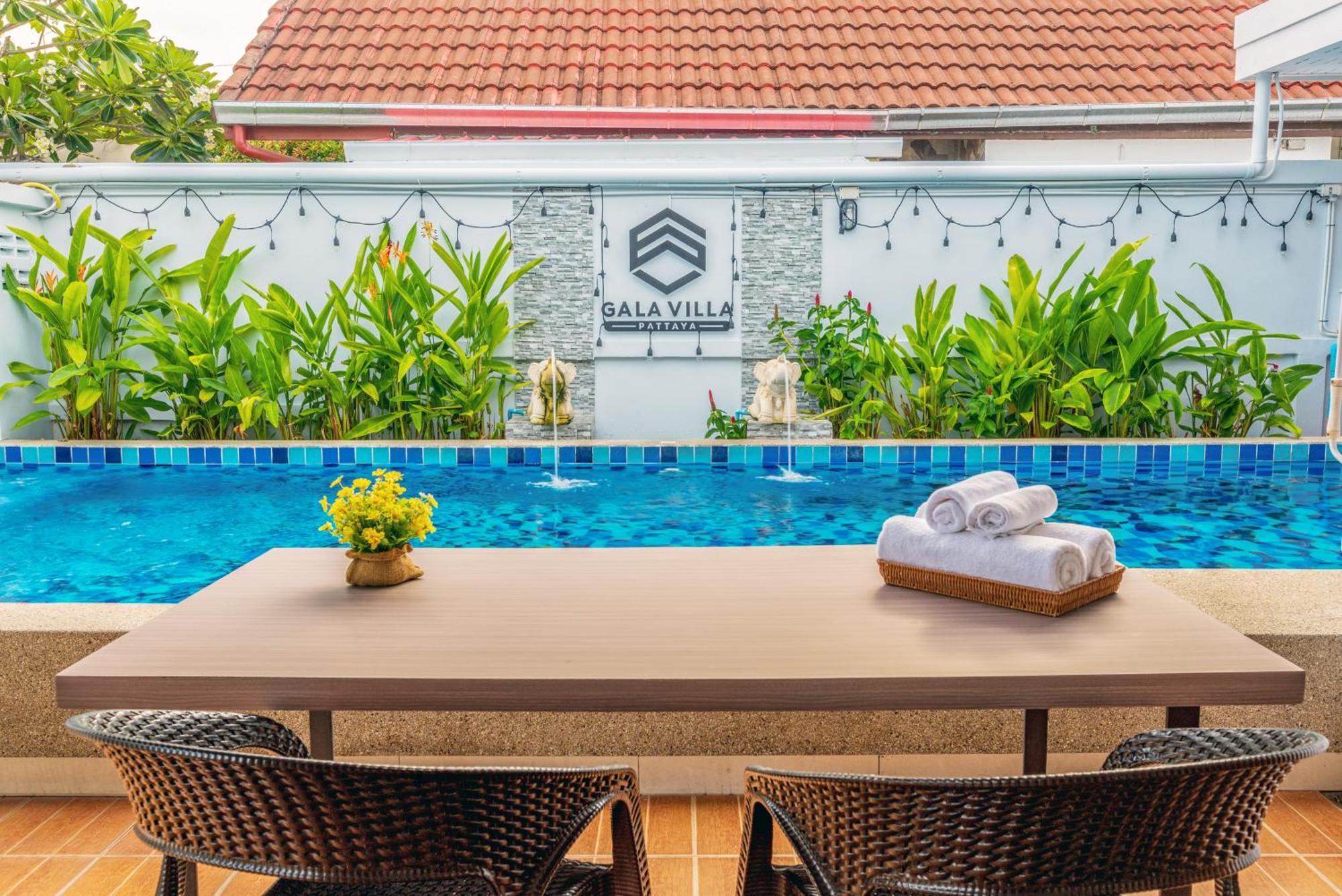 Pattaya Private Villa - Pool,Sauna,Snooker,Bbq Extérieur photo