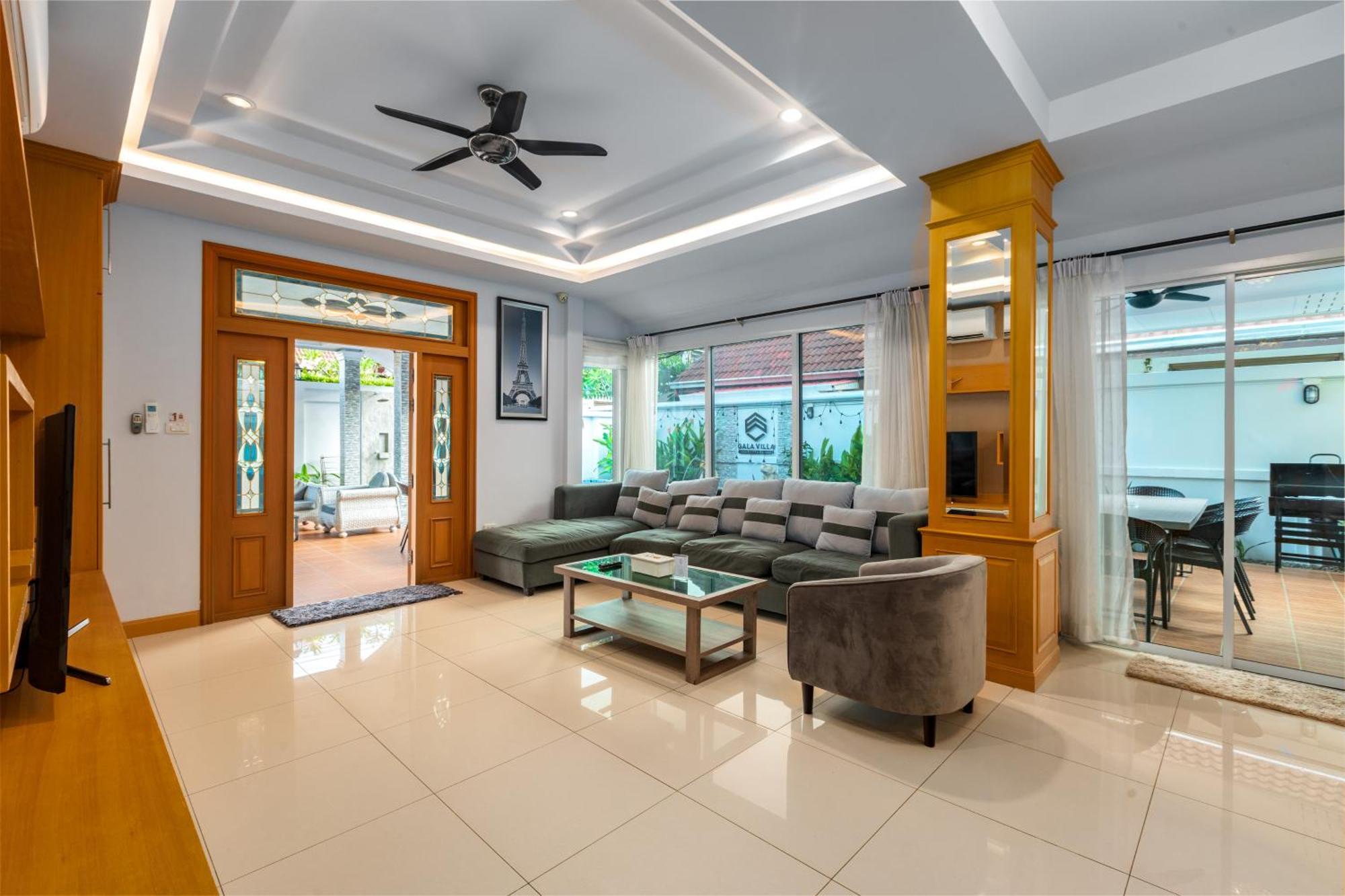 Pattaya Private Villa - Pool,Sauna,Snooker,Bbq Extérieur photo