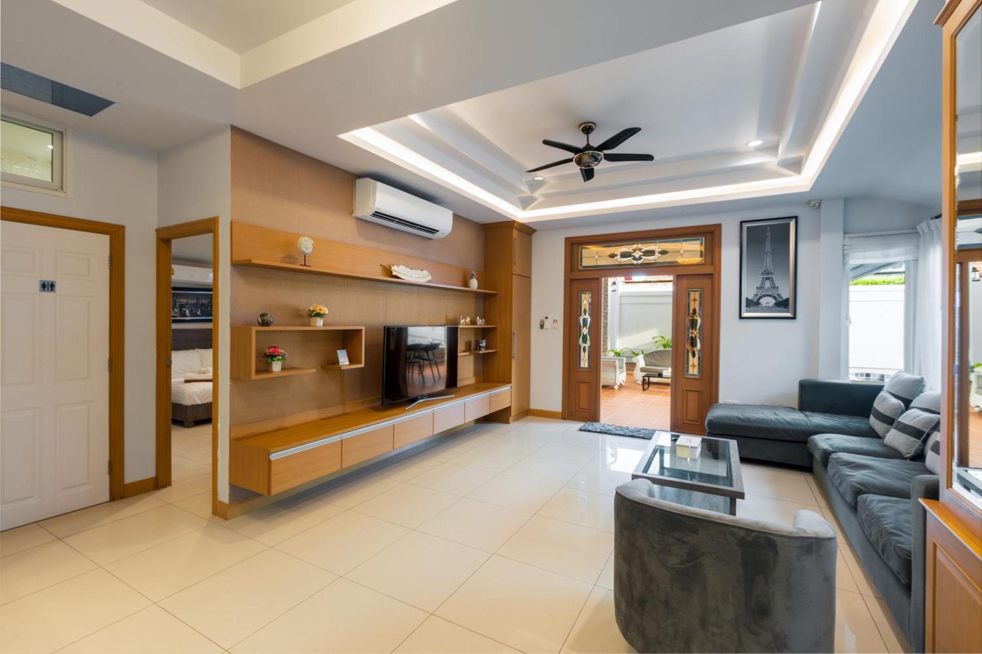 Pattaya Private Villa - Pool,Sauna,Snooker,Bbq Extérieur photo