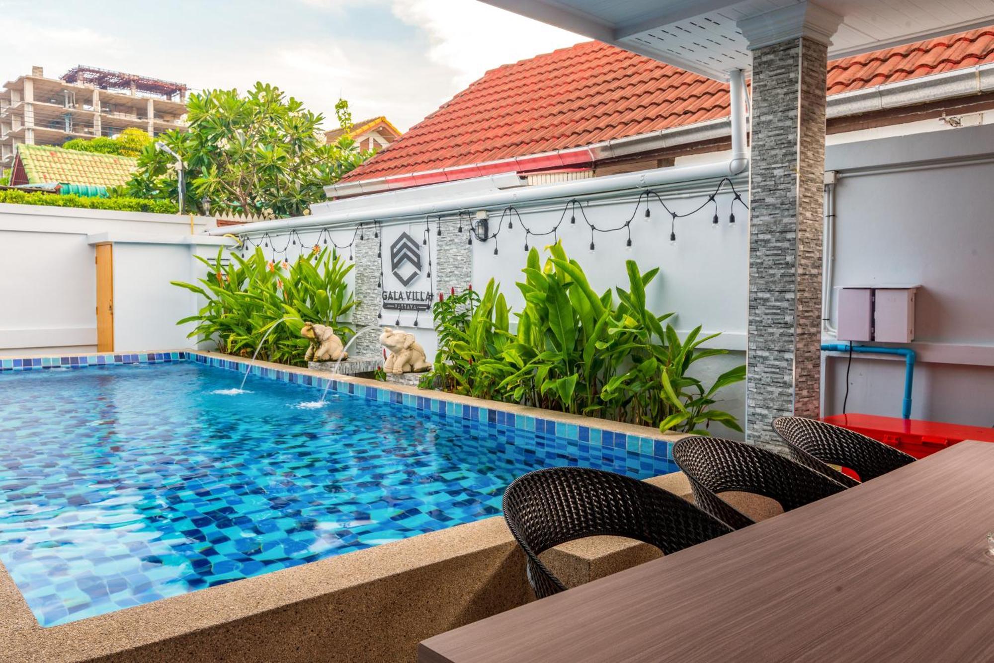 Pattaya Private Villa - Pool,Sauna,Snooker,Bbq Extérieur photo